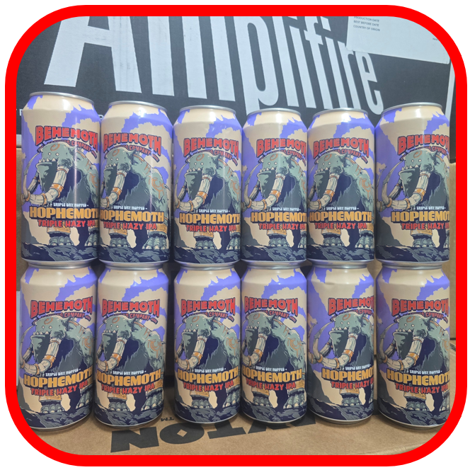 *š¦£Behemoth HOPHEMOTH 10% Triple Hazy 12x440ml!