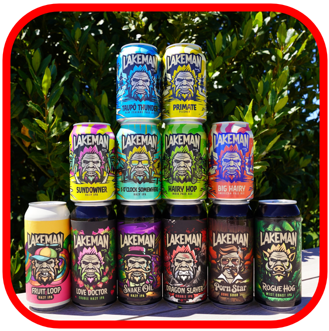 *🐵Lakeman MONSTER Box 6x440ml + 6x330ml!