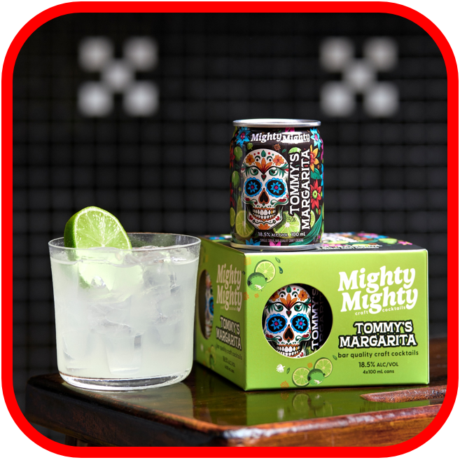 *🍋Mighty Mighty Tommy's Margarita (18.5%) 4x100ml!