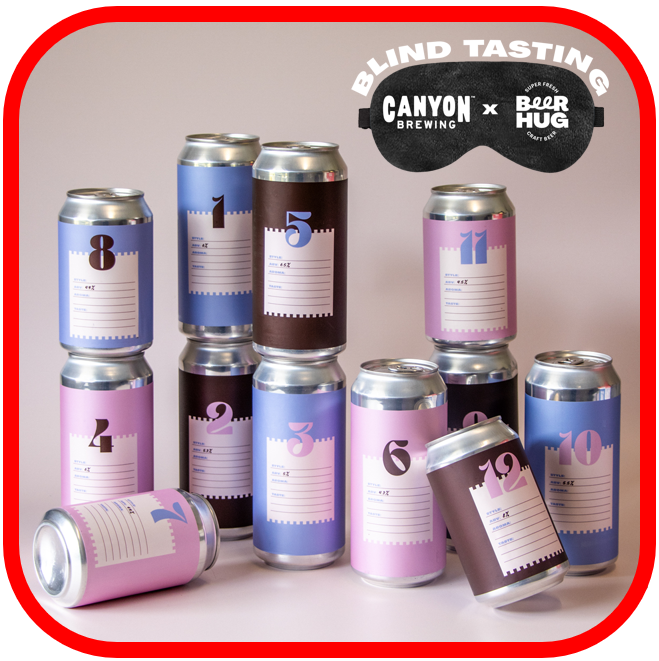 *🧐Canyon Brewing x Beer Hug Blind Taste Test