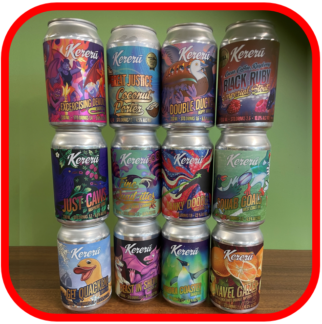 *🦆Kererū Outstanding Festive Brews 12x330ml!!*