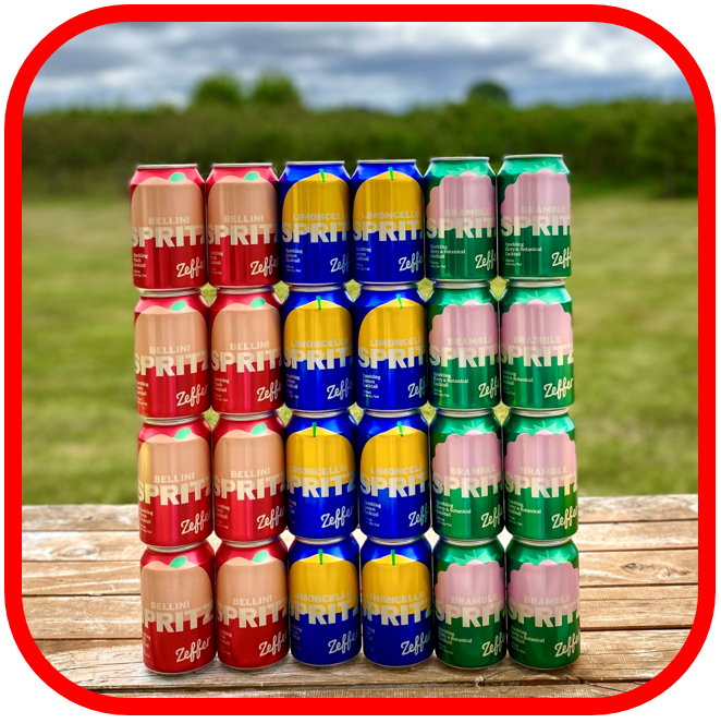 *🍋Brand NEW Zeffer Spritz Mixed 24x 330ml!
