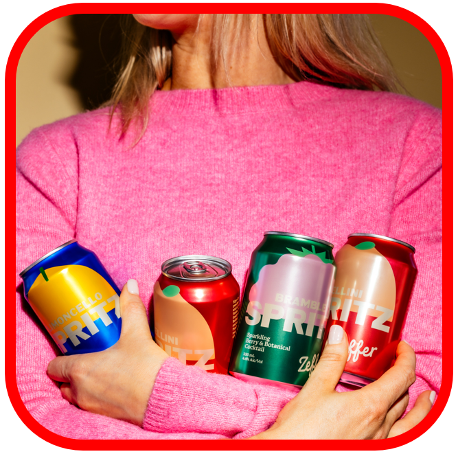 *🍋Brand NEW Zeffer Spritz Mixed 24x 330ml!