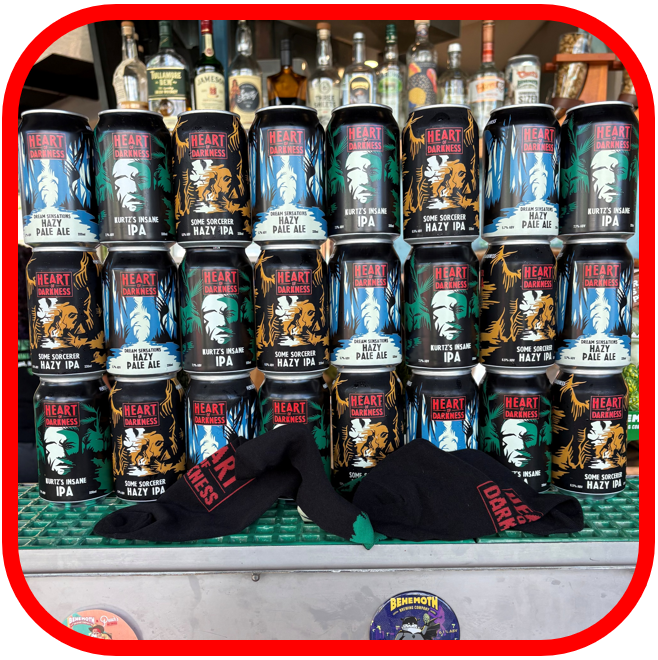 *👿Heart of Darkness KILLER DEAL! 24x330ml + Socks!
