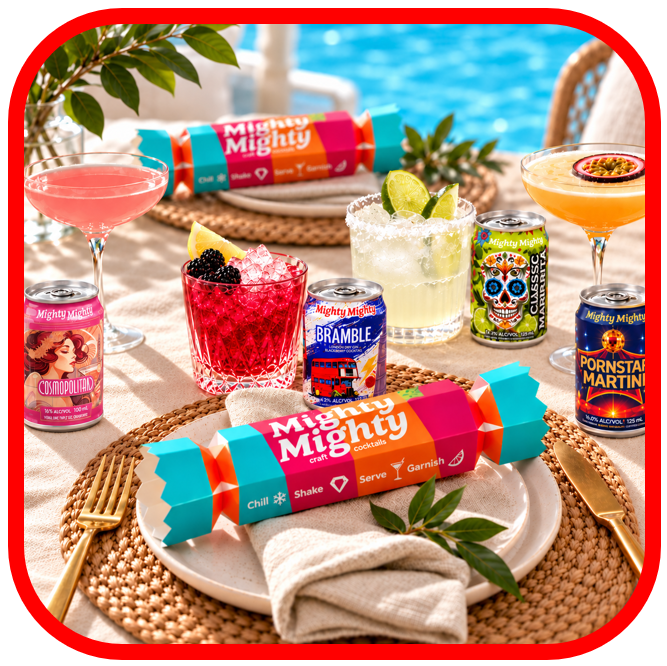 *🎄Mighty Mighty Christmas Crackers 12x125ml!