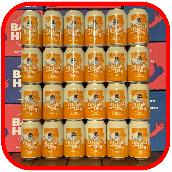 *☀️Behemoth Brighten Your Day IPA 24x330ml!