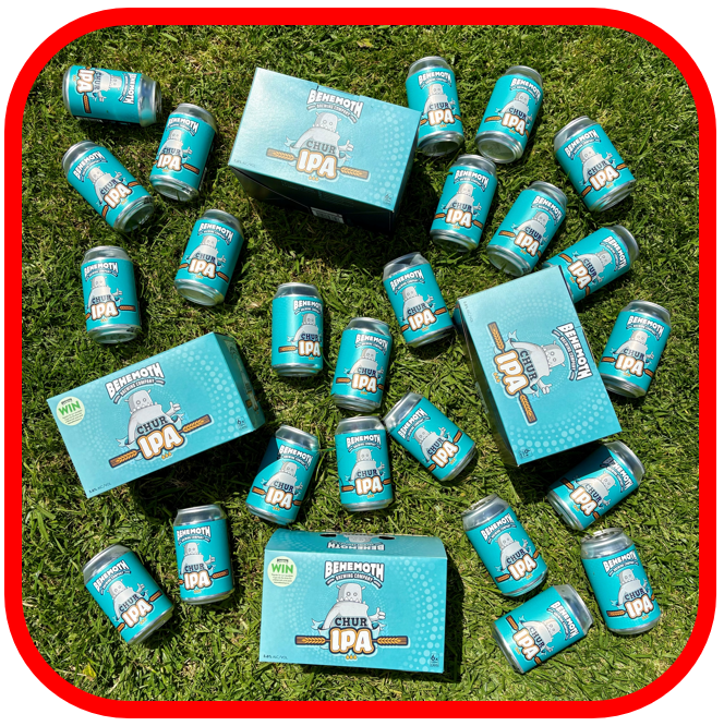 *👍Behemoth Chur IPA FRIDGE FILLER 24x330ml!