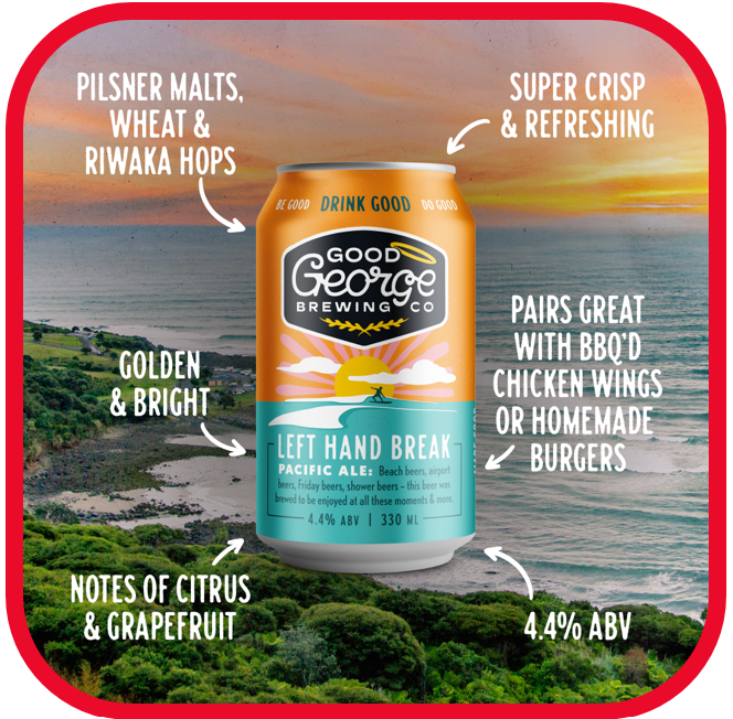 *🏄Good George Crazy Hazy Fridge Filler 24x330ml!