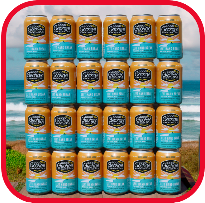 *🏄Good George's Pumping New Pacific Ale 24x330ml!