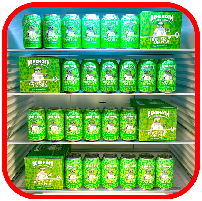 *🥦Behemoth Hopped Up On Pils 24x330ml!