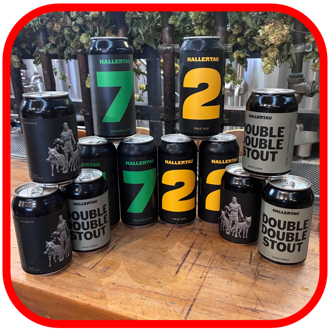 *🤓Hallertau BIG, DARK & HOPPY 6x440ml + 6x330ml!