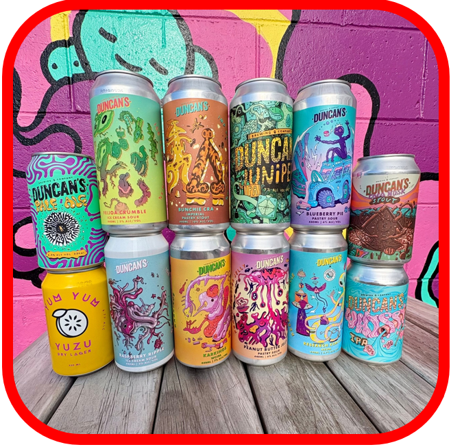 *🚀Super Duper Duncan's One Off 8x440ml +4x330ml