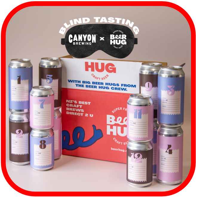 *🧐Canyon Brewing x Beer Hug Blind Taste Test
