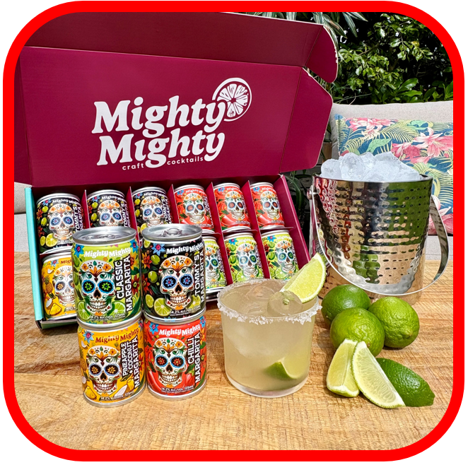 *🍋‍🟩Mighty Mighty Margarita Party Pack 12x125ml