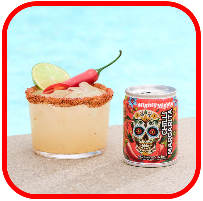 *🍋‍🟩Mighty Mighty Margarita Party Pack 12x125ml