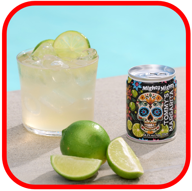 *🍋‍🟩Mighty Mighty Margarita Party Pack 12x125ml