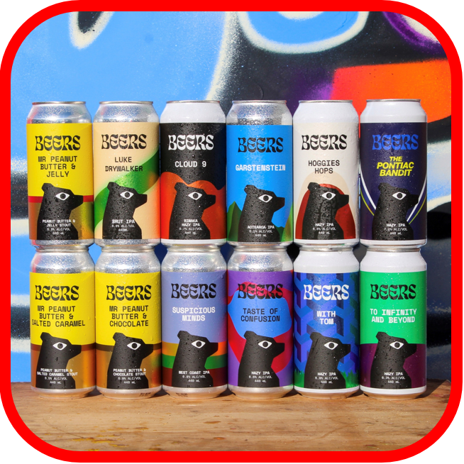 *🐻BEERS by Bacon Bros BANGERS 12x 440ml!
