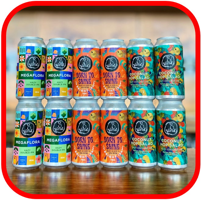 *💣8 Wired Bangin' Hop Bombs 12x440ml!!