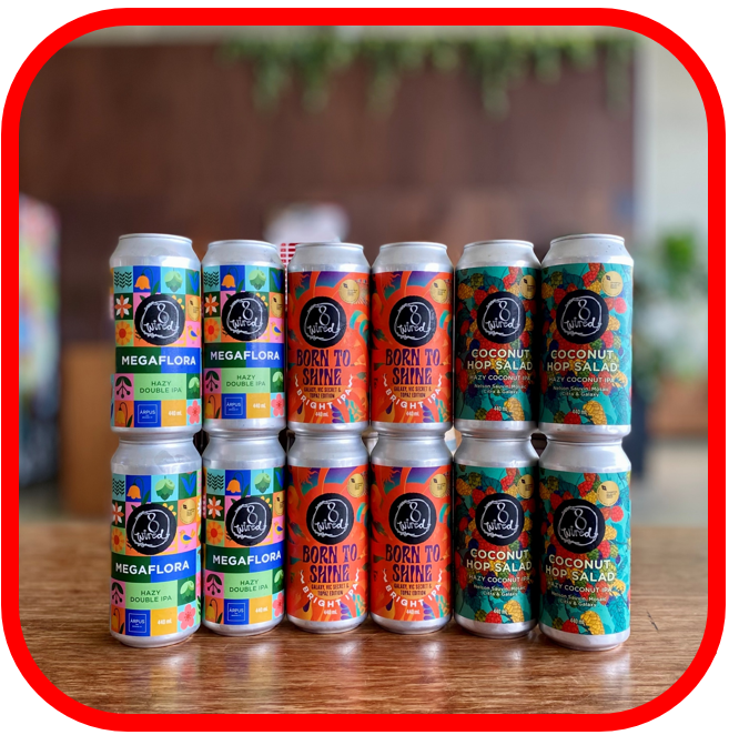 *💣8 Wired Bangin' Hop Bombs 12x440ml!!