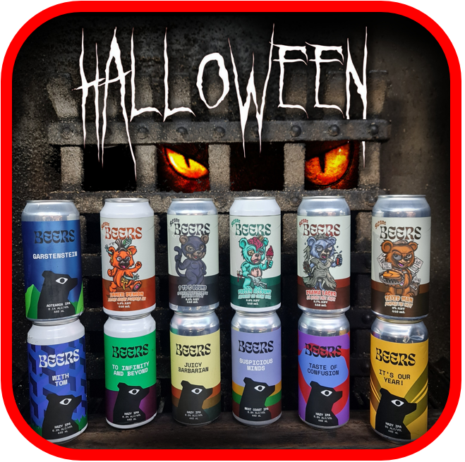 *🎃NEW Halloween SCARE BEERS 12x 440ml!