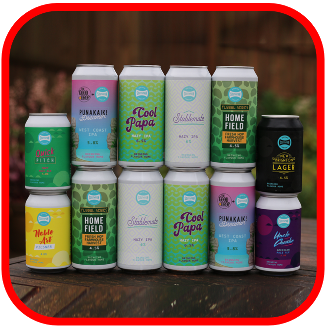 *👍Seriously Wicked Southpaw Seasonals 8x 440ml + 4x 330ml!