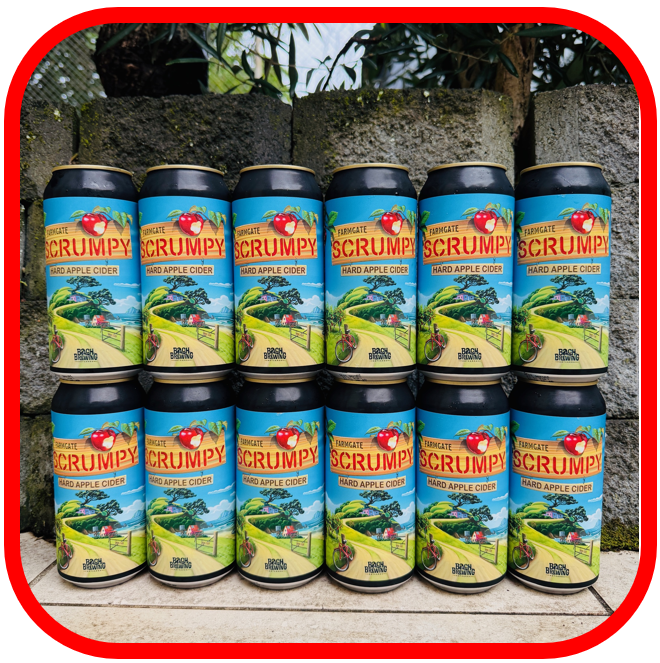 *🚫Bach Brewing CANCELLED EXPORT Hard Cider 12x440ml!