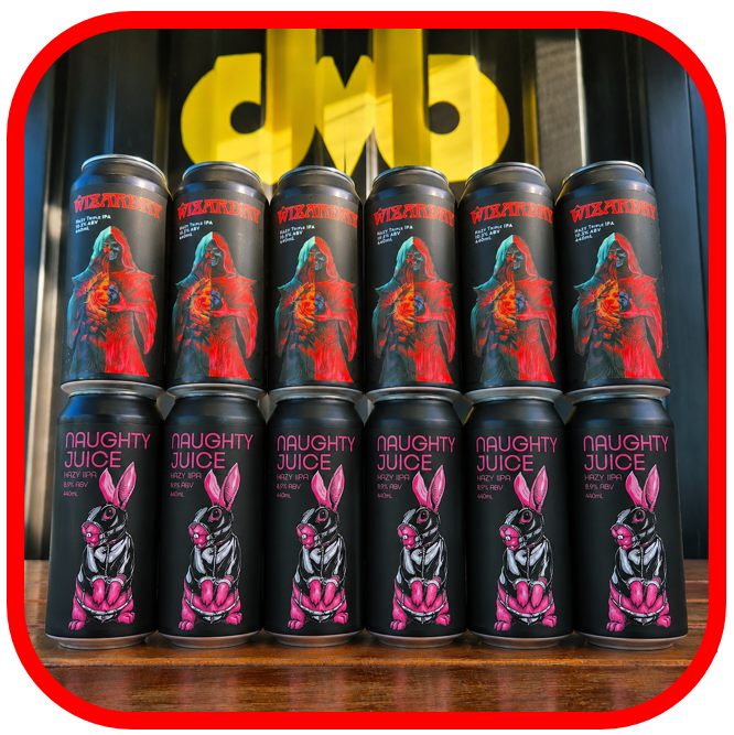 *⛔️Double Vision BONKERS HAZY IIPA + IIIPA 12x440ml!
