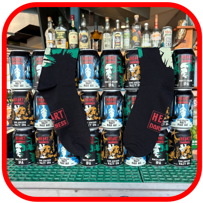 *👿Heart of Darkness KILLER DEAL! 24x330ml + Socks!