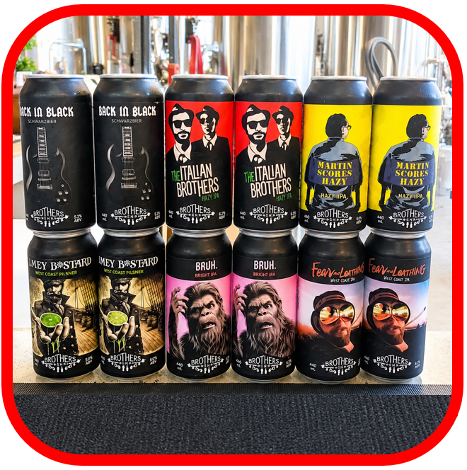*😲Oh Brothers Brewery Big Hugs 12x440ml!