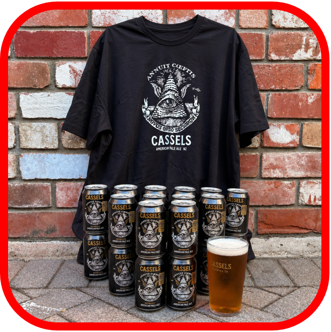 *👕Cassels 24x APA 330ml + LARGE T-Shirt!