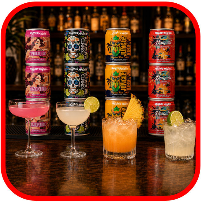 *🍹Mighty Mighty Craft Cocktails 12x100ml