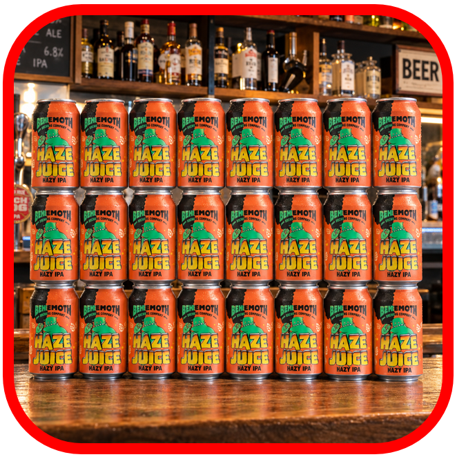 *💣Behemoth HAZE JUICE BOMB 24x330ml!