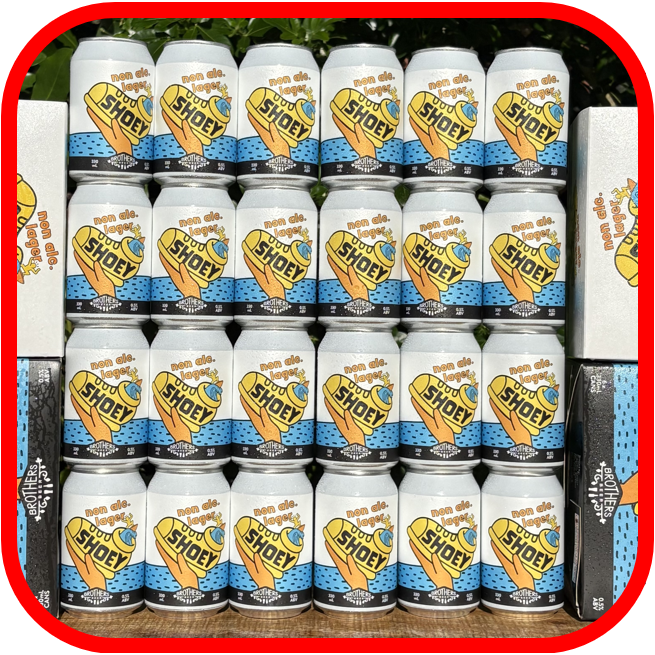 *🥾Brothers Beer Shoey Non-Alc Lager 24x330ml